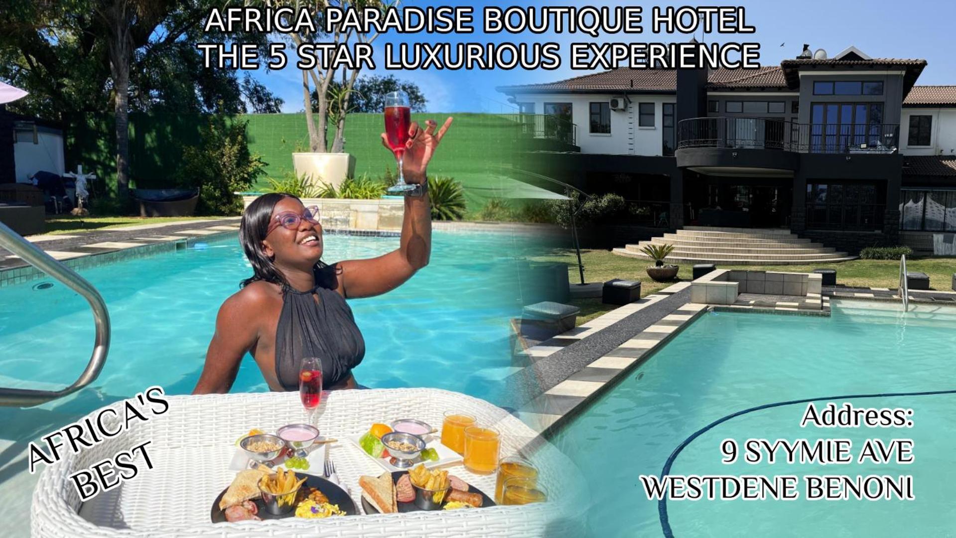 Africa Paradise - Or Tambo Airport Boutique Hotel Бенони Экстерьер фото